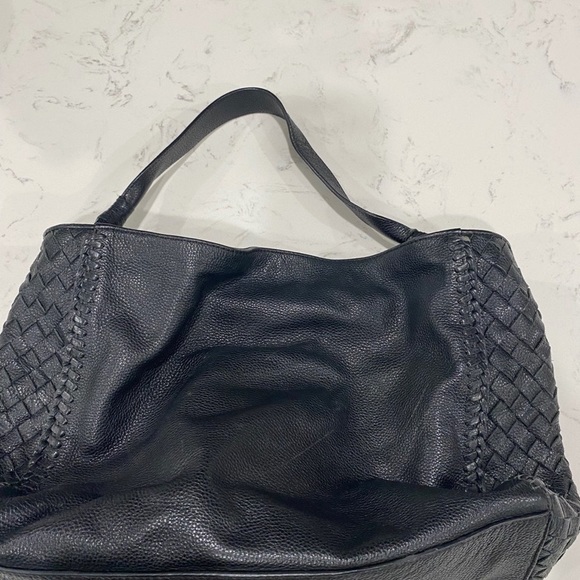 Cole Haan Leather Slouch Shoulder Handbag - Picture 2 of 9